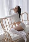 性感美女白丝美腿养眼写真图片