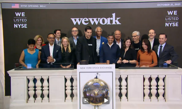 WeWork终于成功登陆纽交所 开盘后上涨8%