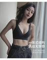 无痕内衣女小胸平胸专用聚拢U型美背运动文胸无钢圈舒适薄款新款