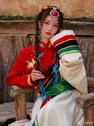 一颗希仔今天的身份是卓玛姑娘  . #少女写真##写真##藏服写真# ​​​​