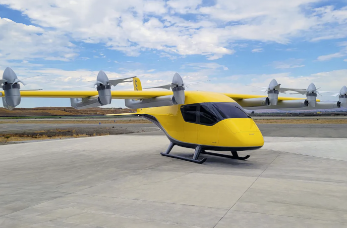 Wisk Aero公司展示四座自动驾驶空中出租车