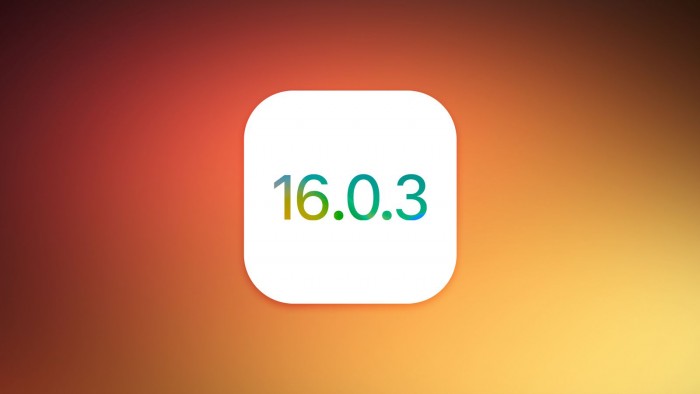 苹果公司准备在iOS 16.0.3系统中修复更多已发现的Bug