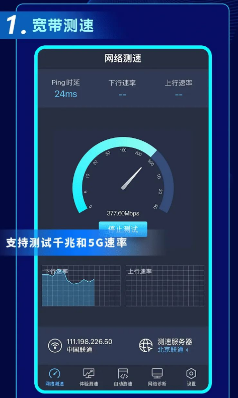 中国信通院全球网测App上线：支持5G/千兆接入测速