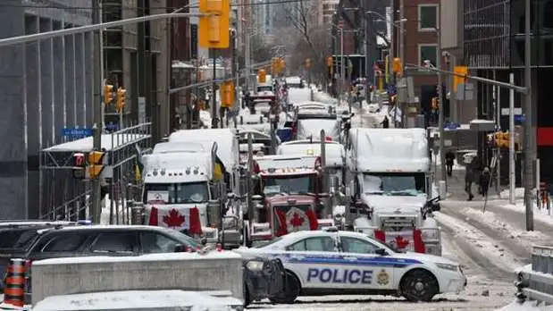 加拿大首都宣布进入紧急状态
