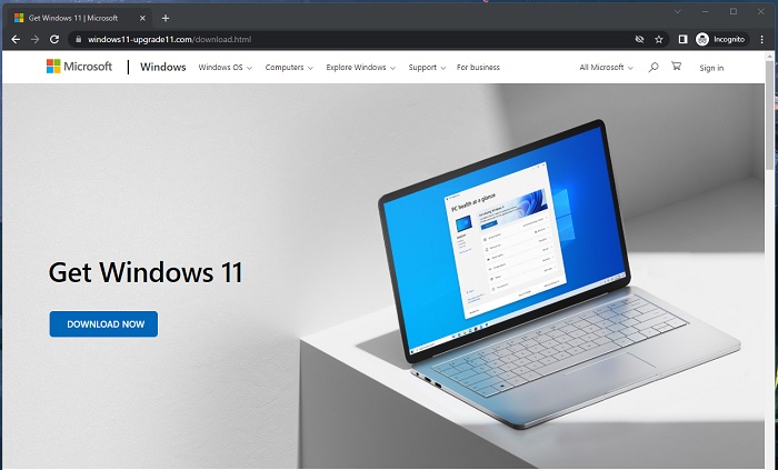 黑客正利用虚假Windows 11升级引诱受害者上钩
