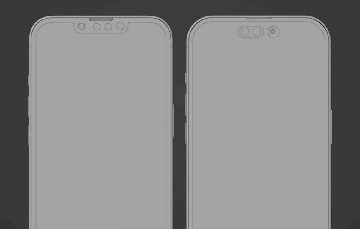 最新的CAD示意图显示iPhone 14 Pro的屏幕侧边框更窄
