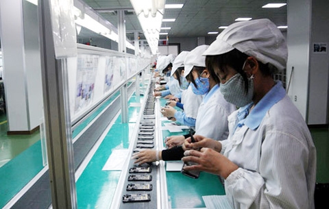 苹果公司据悉考虑增加在越南供应商数量