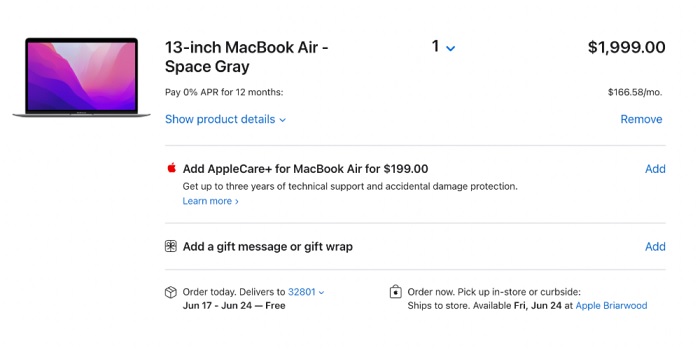 传2022款MacBook Air发布在即 既有Mac产品线出货小幅延期