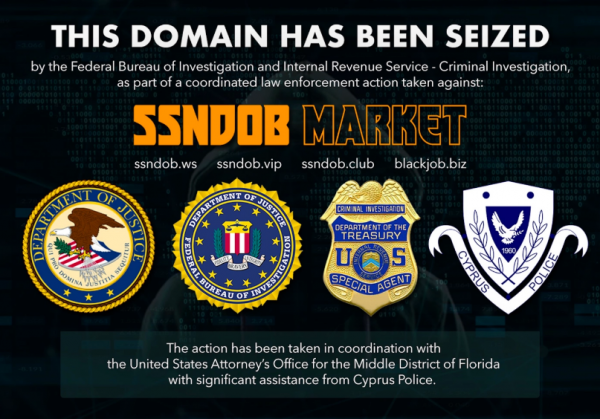FBI查封了出售数百万被盗 SSN的臭名昭著的网络黑市