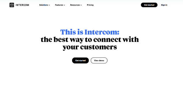 Intercom: 国际领先的对话式营销在线客服系统