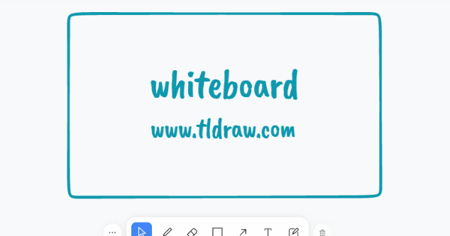 tldraw: 免费的在线协作白板软件工具