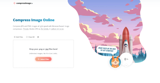 CompressImage.io: 在线图片压缩工具