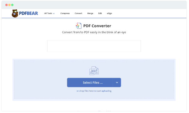 PDF Bear：在线PDF编辑转换器工具