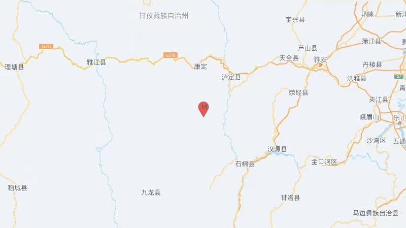 四川甘孜州泸定县发生5.6级地震 成都震感强烈