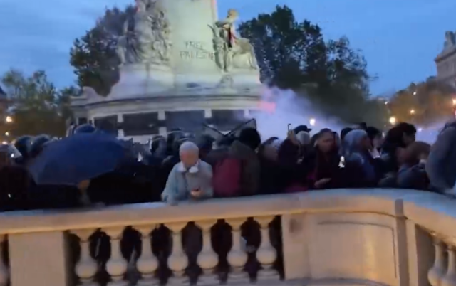 法国街头爆发大规模抗议