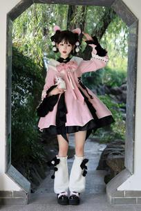 小佳不是果子脸：兔兔。#中华风lolita #lolita