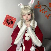 小佳不是果子脸：小兔叽。#新年lolita战袍