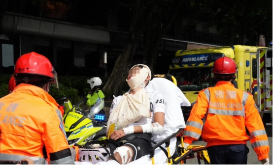 香港单车节十几架单车相撞 多人送医