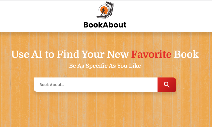 BookAbout 使用人工智能寻找你最喜欢的新书