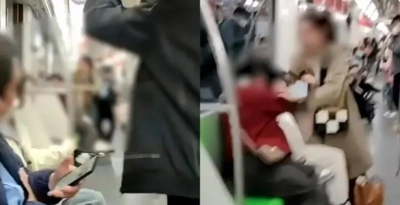上海地铁回应2女子车厢互薅头发