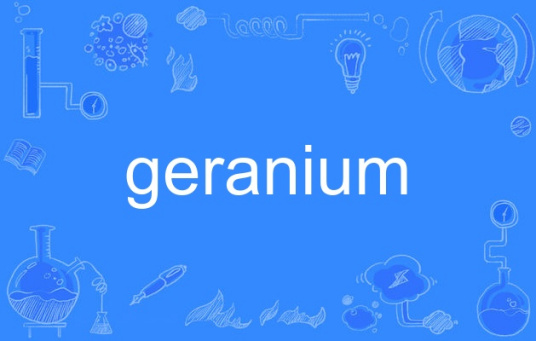 geranium是什么颜色
