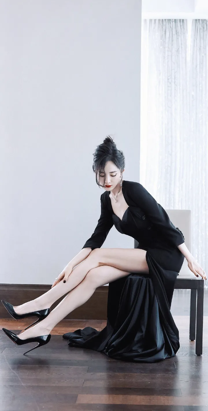 看腿肯定要看杨幂