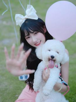 林晚晚：快看 ！我家修狗会飞！#会幸福吗 #萌宠 
