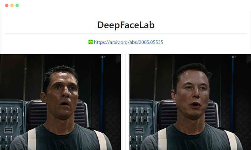 DeepFaceLab 用于创建AI换脸视频的开源软件