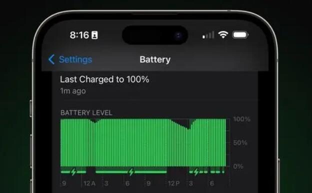 iPhone 15支持显示电池循环次数