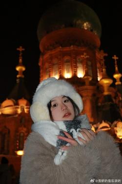 雪餅的备忘录哟 零下二十五度的哈尔滨 2哈尔滨·圣·索菲亚教堂 ​​​​