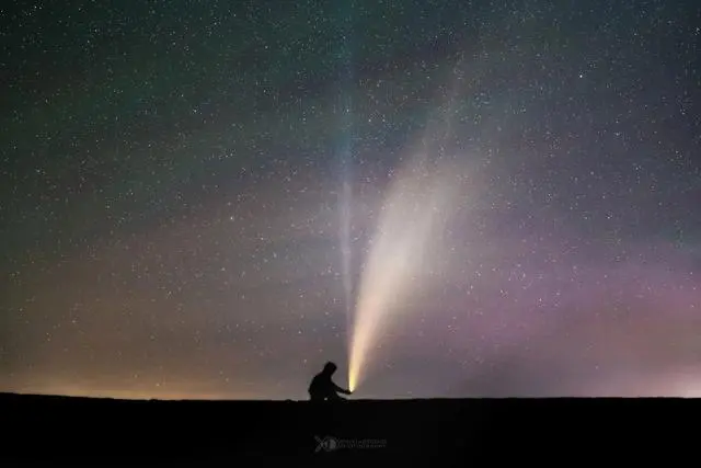 6万年一遇!今晚日落时有彗星