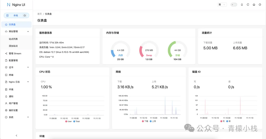 Nginx UI：开源的一站式Nginx服务器监控与管理平台