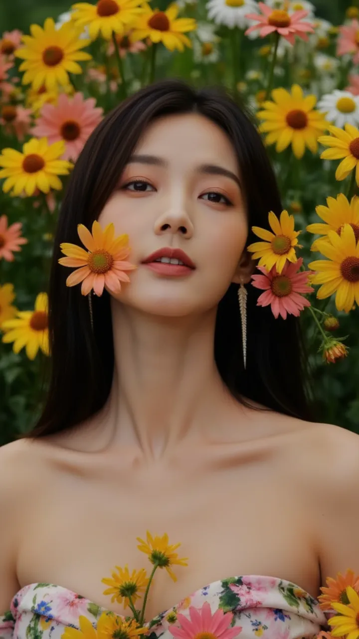 李一桐 鲜花甜美感 高清壁纸系列