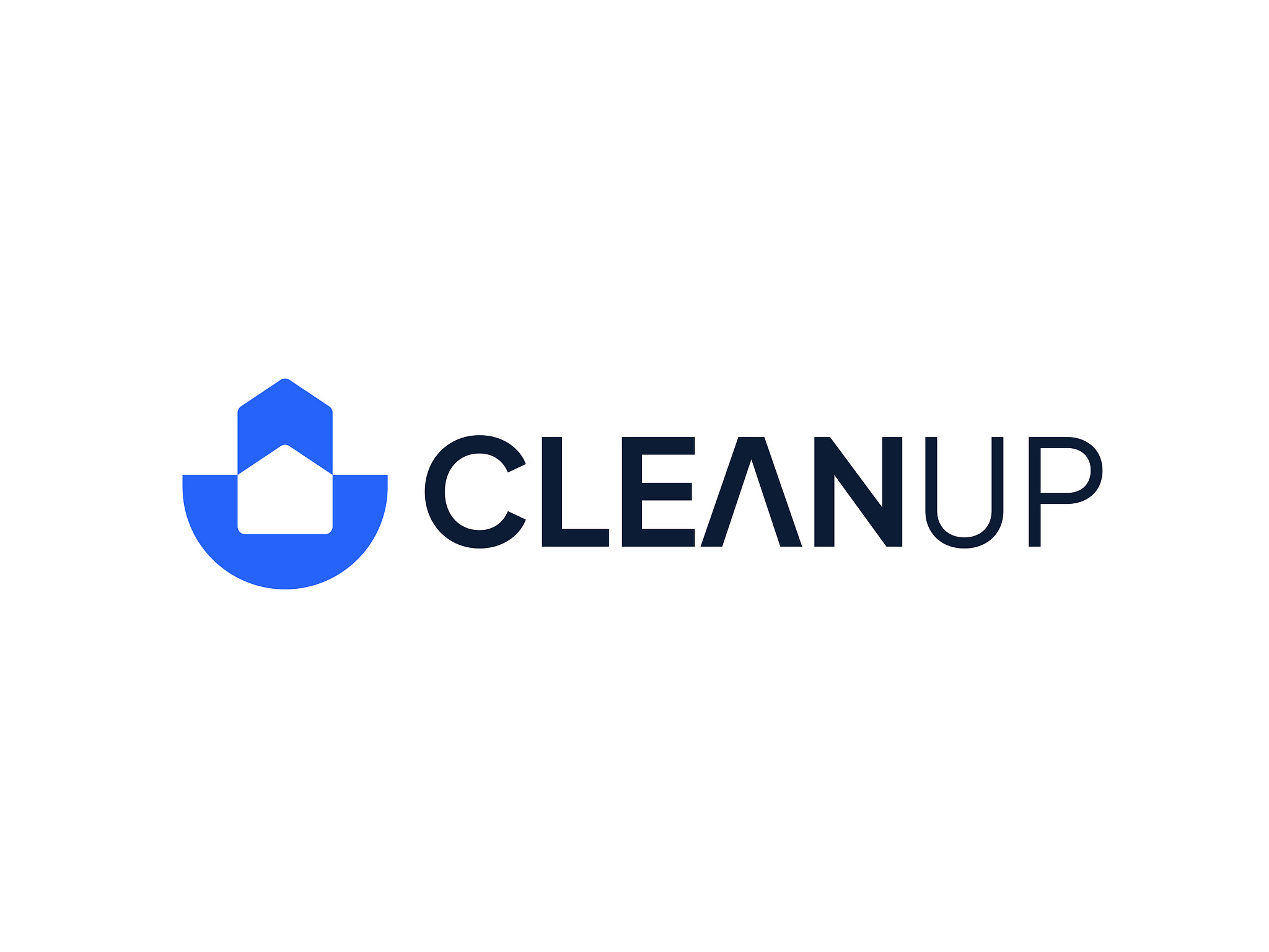 Cleanup logo design