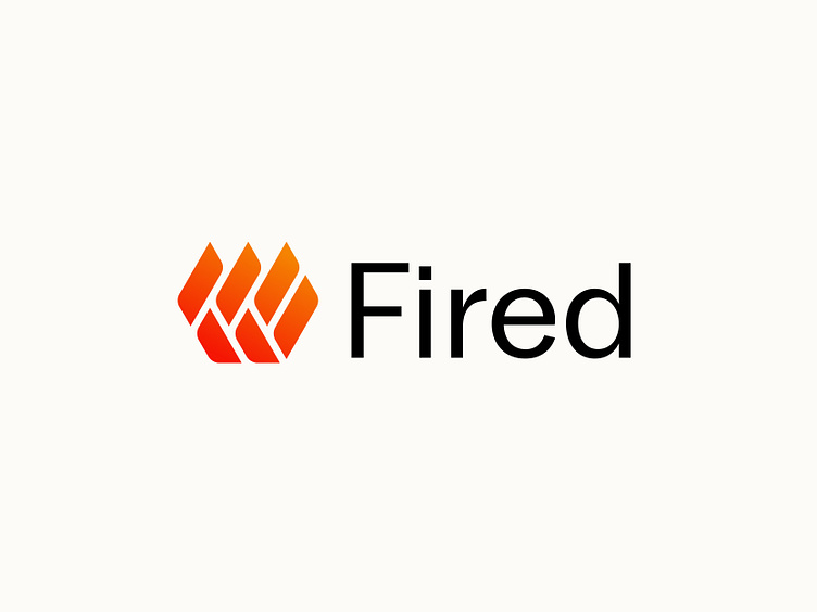 Fired logo design设计灵感