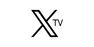 马斯克的X TV也用了黑色的「X」LOGO 