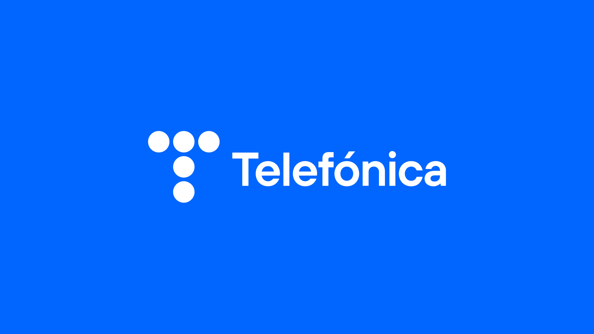 西班牙电信 Telefónica 启用新LOGO