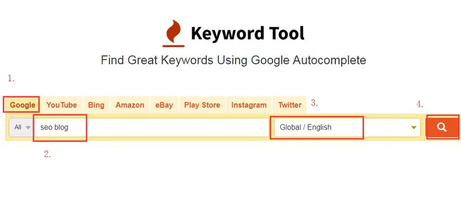 Keyword Tool：利用Google自动完成功能查找热门关键词