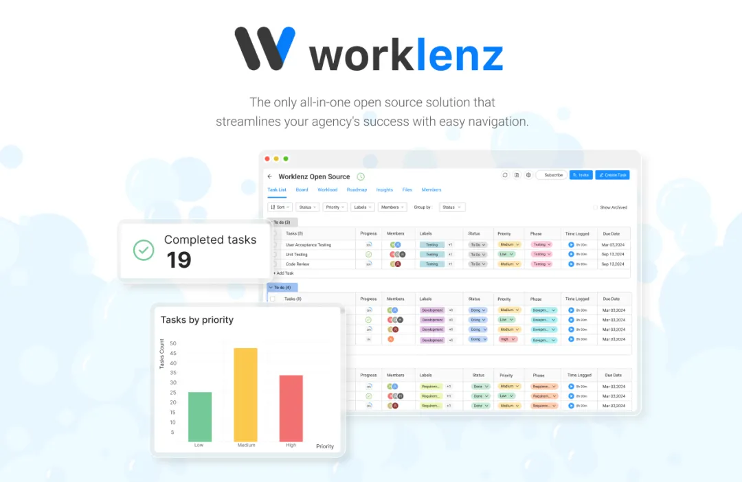 Worklenz：一款提高团队效率的开源项目管理工具