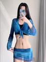 奶嘴：#这谁能顶得住啊 #完美身材 #御姐