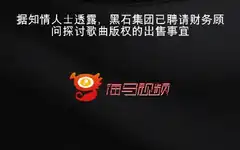 黑石拟出售天价版权 包括阿黛尔