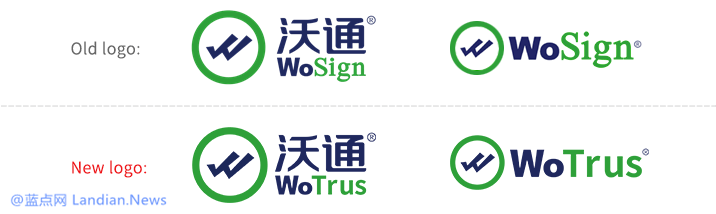 沃通宣布其英文名称及证书名称将变更为WoTrus