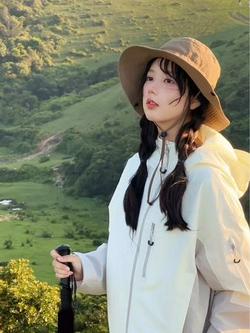 一条悠米：该出发啦#旅游 #特步 #特步三合一冲锋衣 #特步羽翼冲锋衣#甜妹