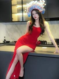 樨樨子：樨水 #御姐 #东方美学