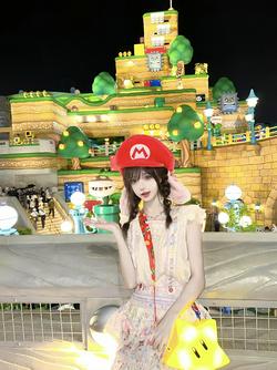 小奶童BabeDoll：bgm一响甜妹登场  usj#大阪环球影城#甜妹