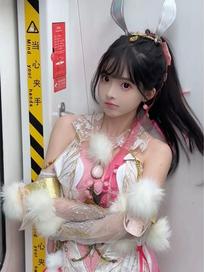 布蕾BREY：不可以吃兔兔！#小舞cos #永劫无间