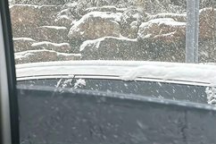 济南暴雪里扎堆冒出“推车侠”