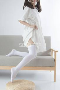 品视觉 白衣飘飘白丝
