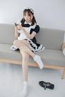 品视觉 蕾丝花边短袜女仆棉袜果足