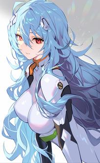 新世纪福音战士绫波丽绝美竖屏4K手机壁纸，高清2360x3840，一键下载！
